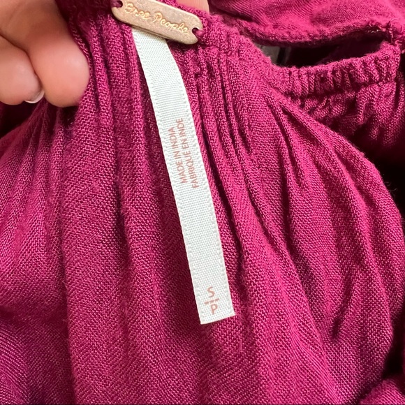 Free People Oxford Embroidered Mini Dress. Size Small. - Picture 7 of 15